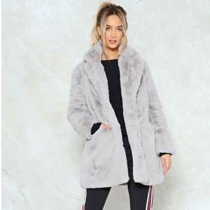 Faux Fur Nasty Gal Coat